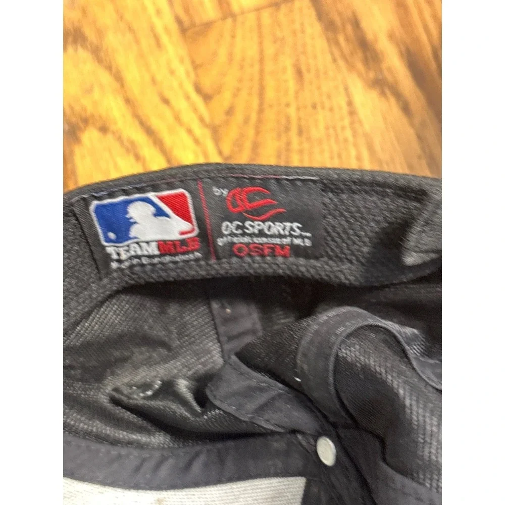 Colorado Rockies MLB Baseball Hat OC Sports Black Purple Adjustable‎ OSFM Cap